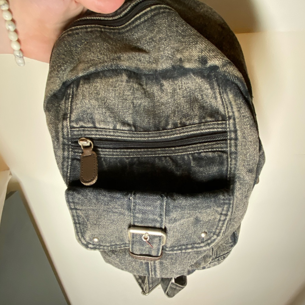 Jean Styled Mini Backpack